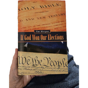 If God Won Our Elections Tim Morgan Rare First Edition Aesthetic Modern
